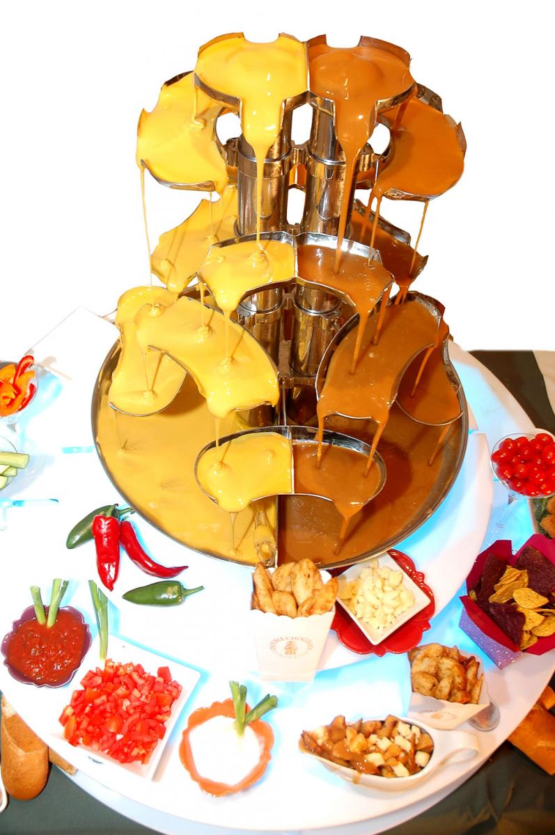 Double Chocolate Fountain Double Chocolate Fountain